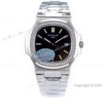 OE Factory Best Replica Patek Philippe 5711 G Nautilus SS Diamond Watches_th.jpg
